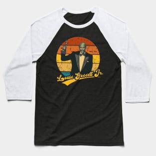Louis Gossett - RIP- Oscar- Retro Baseball T-Shirt